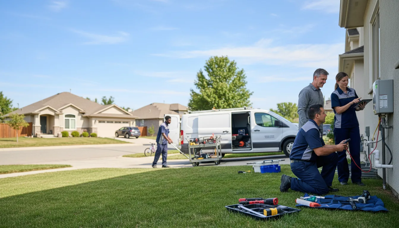 Tankless water heater service in West Unity, OH